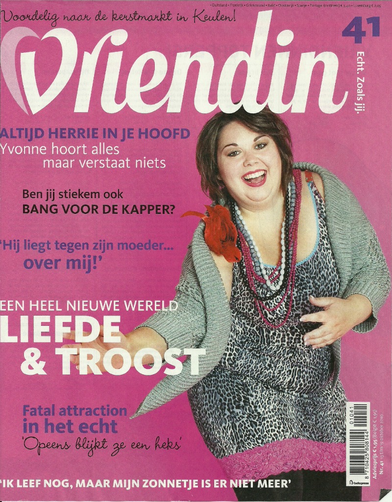 Vriendin cover oktober 2010 jurkje 